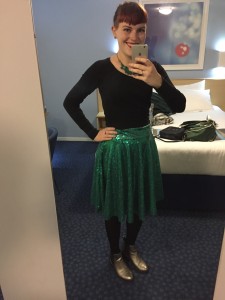 Sparkly mermaid skirt